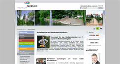 Desktop Screenshot of nordhorn.de